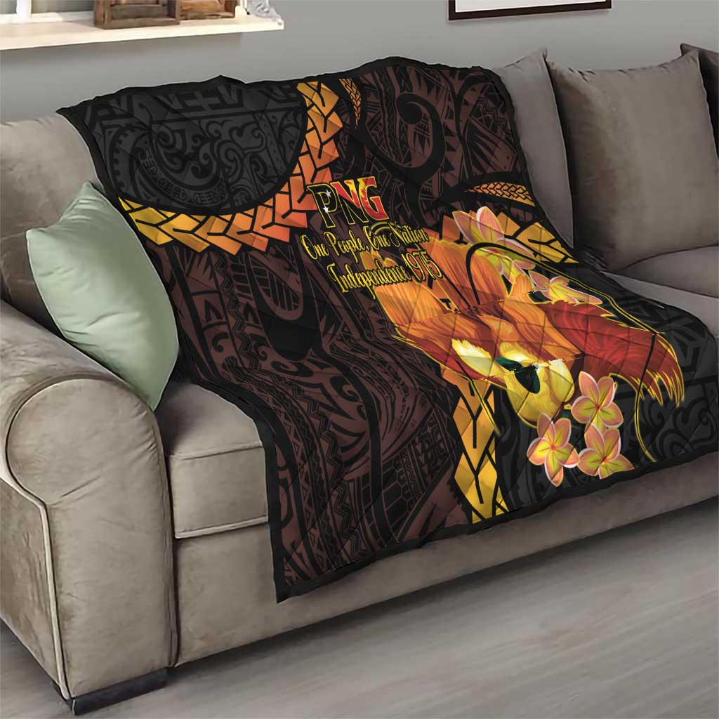 Papua New Guinea Independence Day Quilt 50th Anniversary Papua Niu Gini Bird Of Paradise LT14