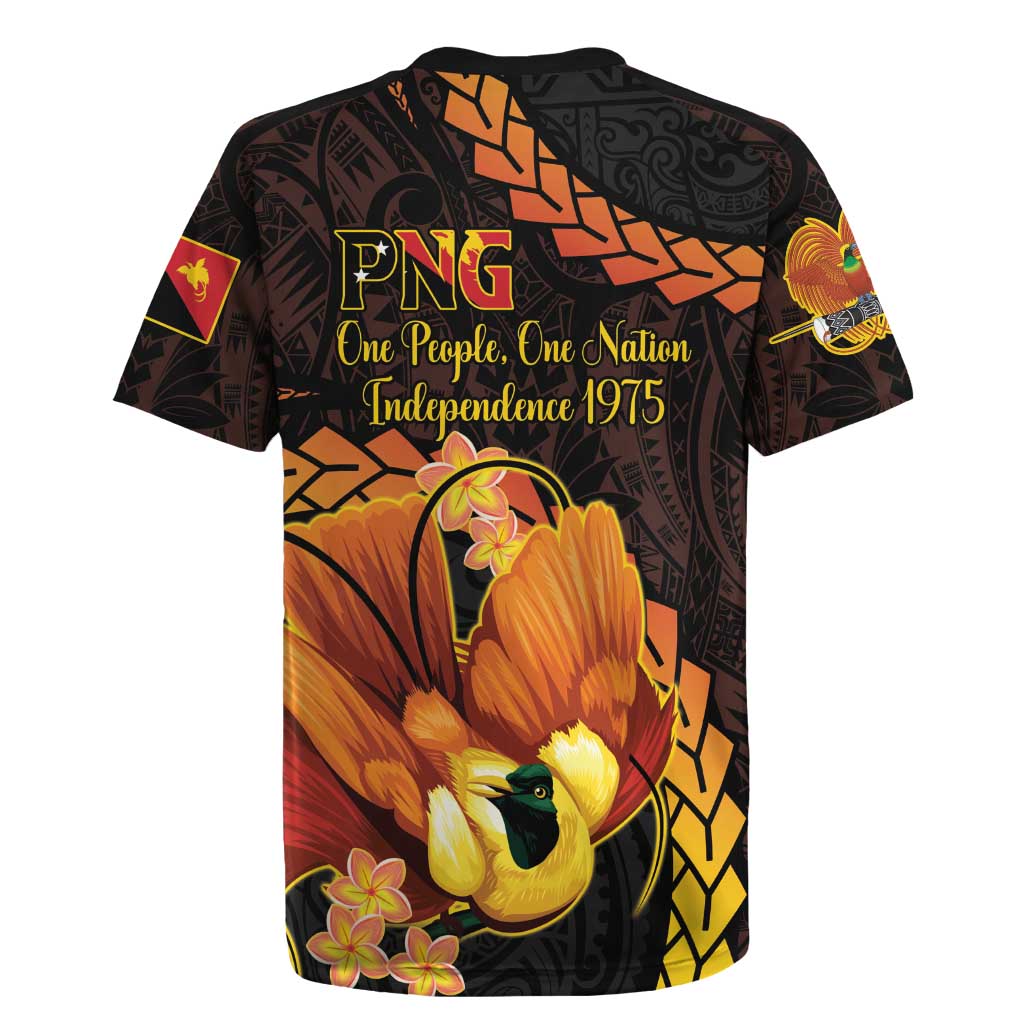 Papua New Guinea Independence Day Rugby Jersey 50th Anniversary Papua Niu Gini Bird Of Paradise LT14