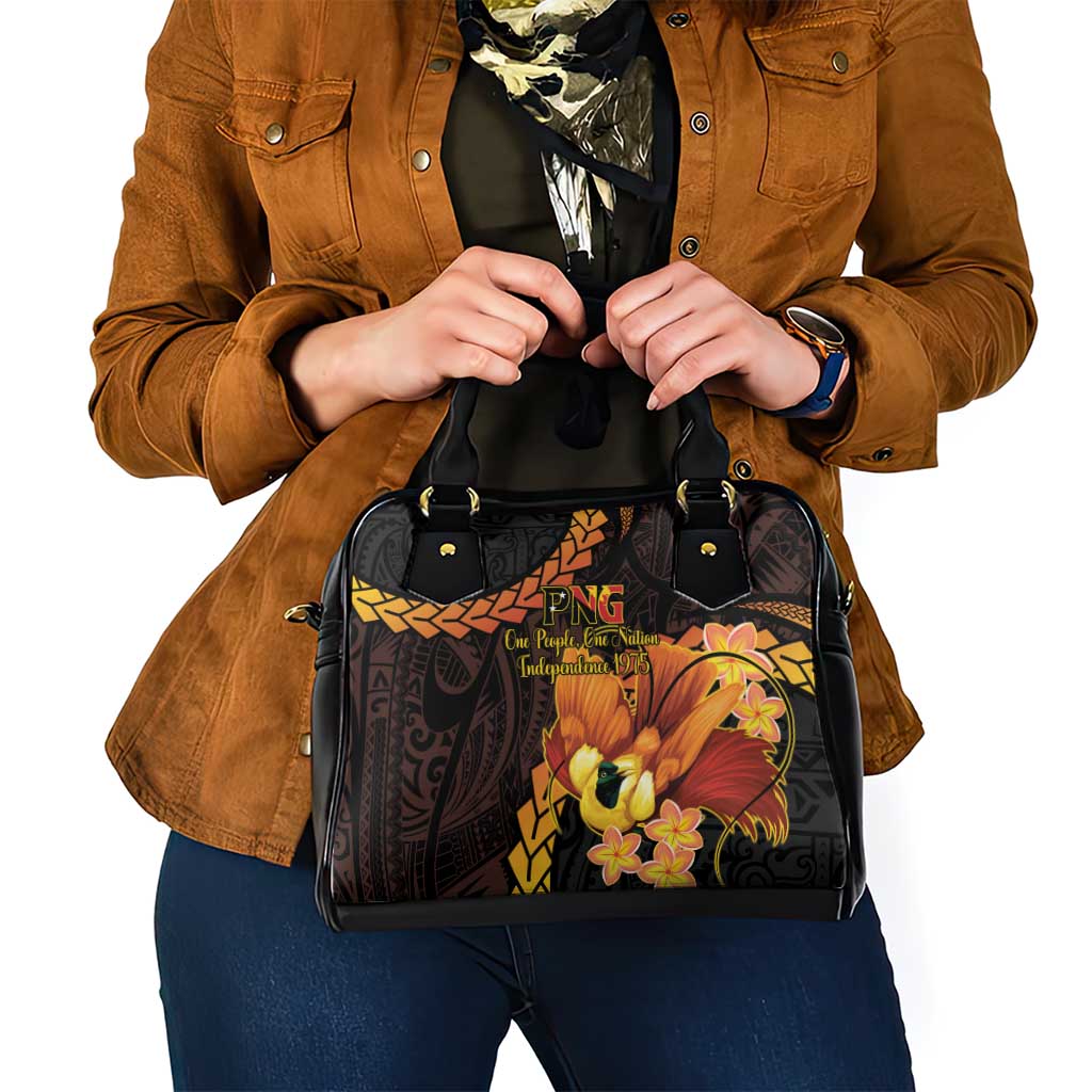 Papua New Guinea Independence Day Shoulder Handbag 50th Anniversary Papua Niu Gini Bird Of Paradise LT14