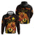 Papua New Guinea Independence Day Zip Hoodie 50th Anniversary Papua Niu Gini Bird Of Paradise LT14
