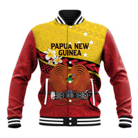 Papua New Guinea Independence Day Baseball Jacket Since 1975 Unity In Diversity LT14 Unisex Red - Polynesian Pride