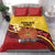 Papua New Guinea Independence Day Bedding Set Since 1975 Unity In Diversity