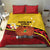 Papua New Guinea Independence Day Bedding Set Since 1975 Unity In Diversity