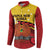 Papua New Guinea Independence Day Button Sweatshirt Since 1975 Unity In Diversity