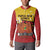 Papua New Guinea Independence Day Button Sweatshirt Since 1975 Unity In Diversity