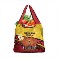 Papua New Guinea Independence Day Grocery Bag Since 1975 Unity In Diversity LT14 1-pack One Size Red - Polynesian Pride