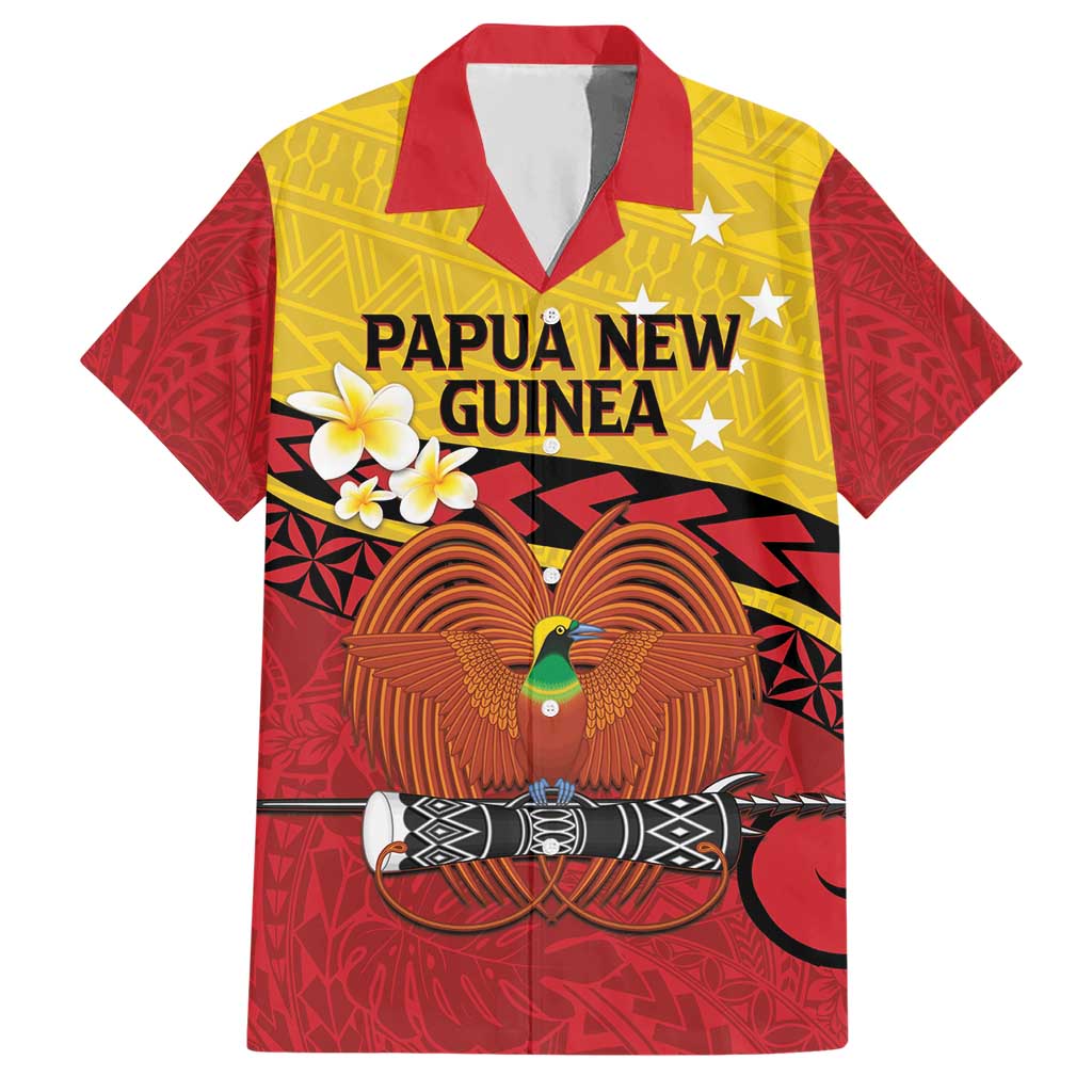 Papua New Guinea Independence Day Hawaiian Shirt Since 1975 Unity In Diversity LT14 Red - Polynesian Pride