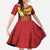 Papua New Guinea Independence Day Kid Short Sleeve Dress Since 1975 Unity In Diversity