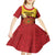 Papua New Guinea Independence Day Kid Short Sleeve Dress Since 1975 Unity In Diversity