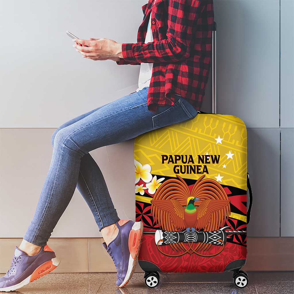 Papua New Guinea Independence Day Luggage Cover Since 1975 Unity In Diversity