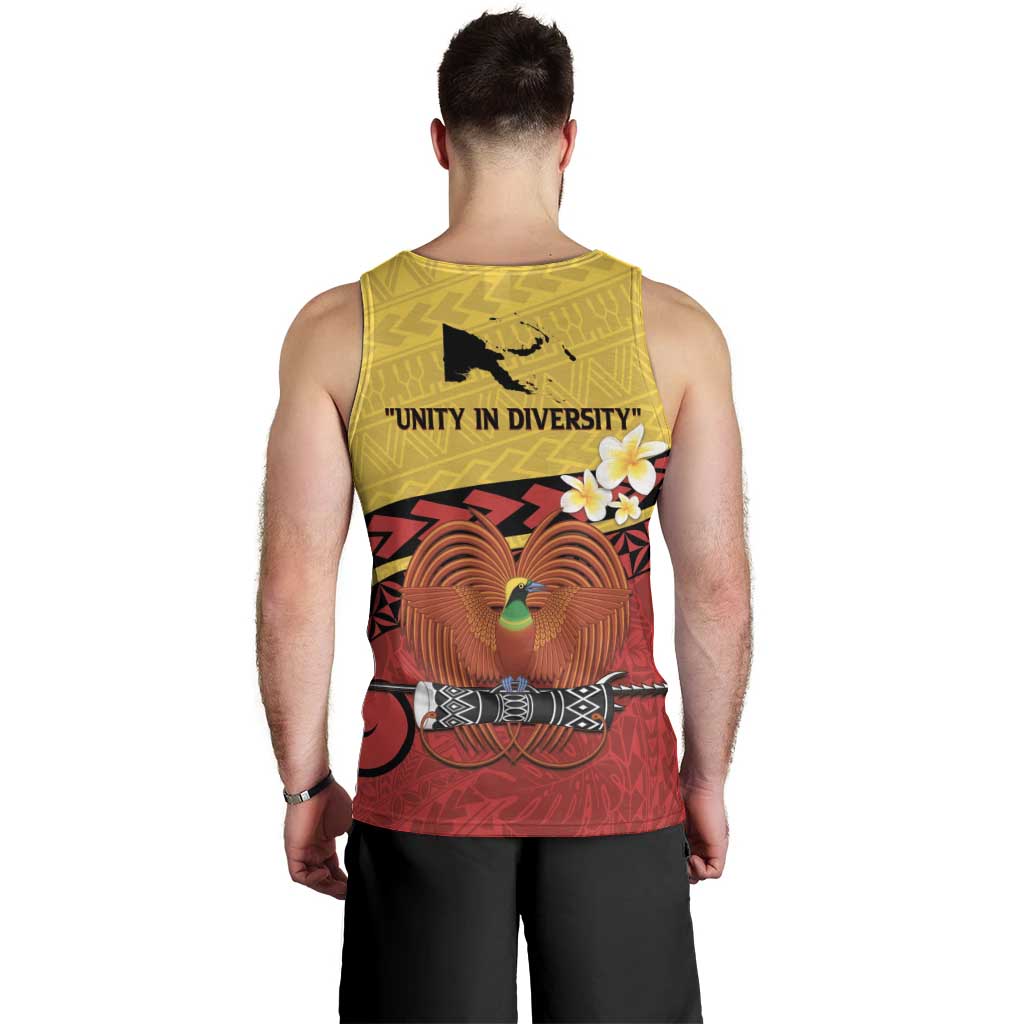 Papua New Guinea Independence Day Men Tank Top Since 1975 Unity In Diversity LT14 - Polynesian Pride