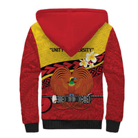 Papua New Guinea Independence Day Sherpa Hoodie Since 1975 Unity In Diversity LT14 - Polynesian Pride