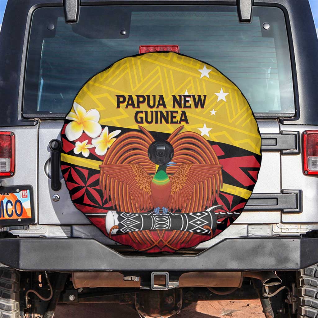 Papua New Guinea Independence Day Spare Tire Cover Since 1975 Unity In Diversity LT14 Red - Polynesian Pride