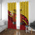 Papua New Guinea Independence Day Window Curtain Since 1975 Unity In Diversity