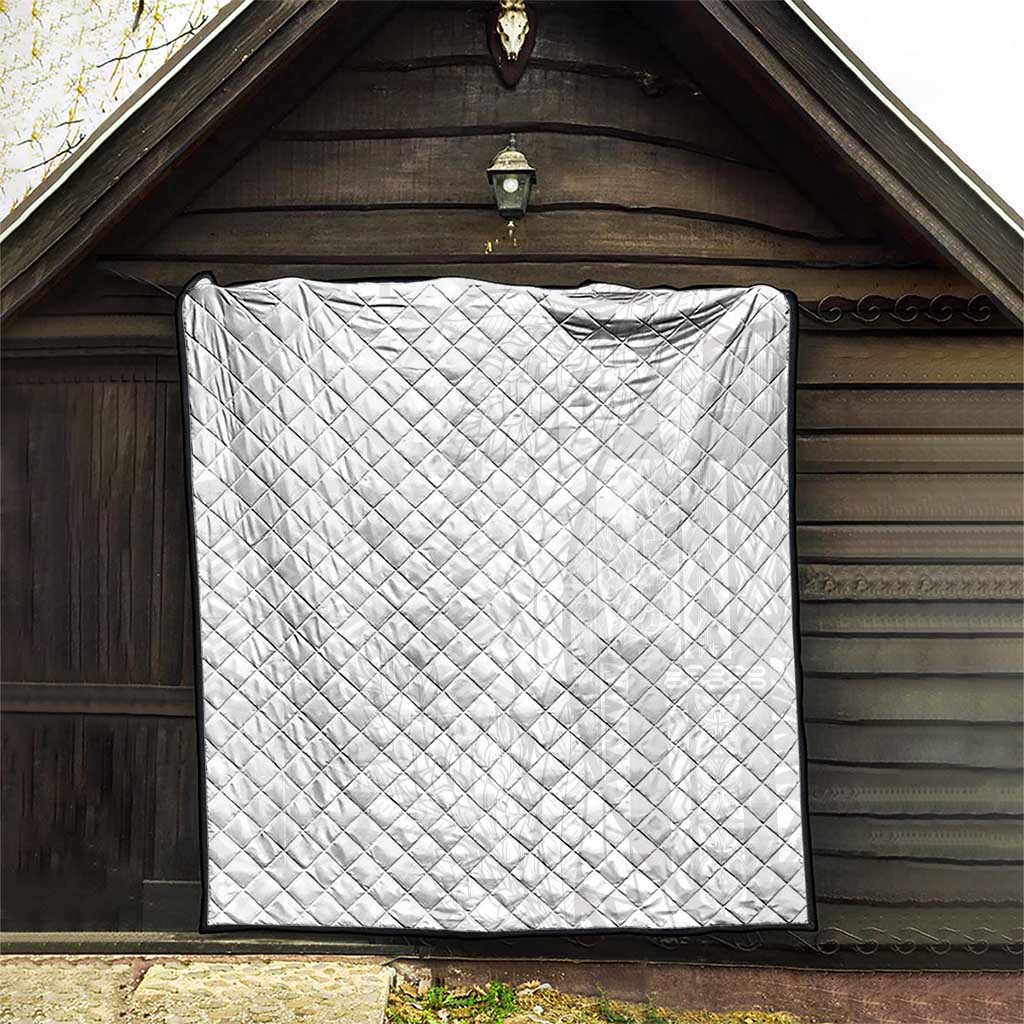 Samoa White Sunday Quilt Lotu Tamaiti Siapo With Teuila