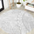 Samoa White Sunday Round Carpet Lotu Tamaiti Siapo With Teuila