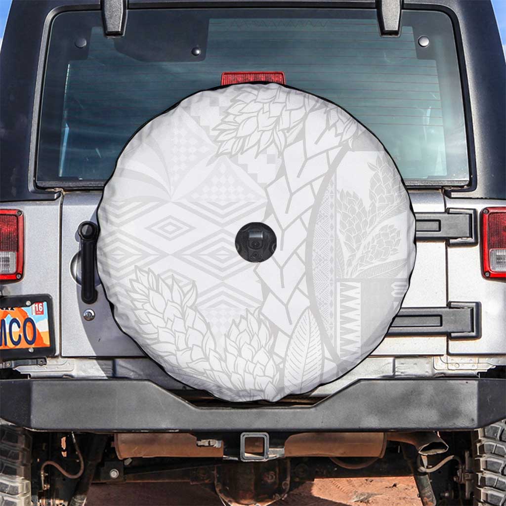 Samoa White Sunday Spare Tire Cover Lotu Tamaiti Siapo With Teuila