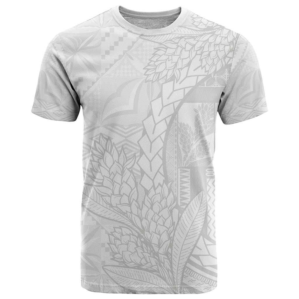 Samoa White Sunday T Shirt Lotu Tamaiti Siapo With Teuila