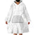 Samoa White Sunday Wearable Blanket Hoodie Lotu Tamaiti Siapo With Teuila