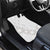 Tonga White Sunday Car Mats Manuia le Aso Sa o Tamaiti Heilala With Ngatu Pattern