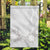 Tonga White Sunday Garden Flag Manuia le Aso Sa o Tamaiti Heilala With Ngatu Pattern