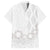 Tonga White Sunday Hawaiian Shirt Manuia le Aso Sa o Tamaiti Heilala With Ngatu Pattern