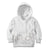 Tonga White Sunday Kid Hoodie Manuia le Aso Sa o Tamaiti Heilala With Ngatu Pattern