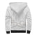 Tonga White Sunday Sherpa Hoodie Manuia le Aso Sa o Tamaiti Heilala With Ngatu Pattern