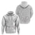 Tonga White Sunday Zip Hoodie Manuia le Aso Sa o Tamaiti Heilala With Ngatu Pattern