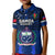 Samoa Rugby Kid Polo Shirt World Cup 2023 Go Champions Manu Samoa LT14 Kid Blue - Polynesian Pride