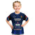 Samoa Rugby Kid T Shirt World Cup 2023 Go Champions Manu Samoa LT14 Blue - Polynesian Pride
