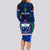 Samoa Rugby Long Sleeve Bodycon Dress World Cup 2023 Go Champions Manu Samoa LT14 - Polynesian Pride