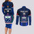 Custom Samoa Rugby Couples Matching Long Sleeve Bodycon Dress and Long Sleeve Button Shirts World Cup 2023 Go Champions Manu Samoa LT14 - Polynesian Pride