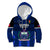 Custom Samoa Rugby Kid Hoodie World Cup 2023 Go Champions Manu Samoa LT14 Blue - Polynesian Pride