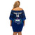 Custom Samoa Rugby Off Shoulder Short Dress World Cup 2023 Go Champions Manu Samoa LT14 - Polynesian Pride