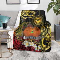 Papua New Guinea 50th Independence Anniversary Blanket Independen Stet bilong Papua Niu Gini LT14 - Polynesian Pride