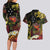 Papua New Guinea 49th Independence Anniversary Couples Matching Long Sleeve Bodycon Dress and Hawaiian Shirt Independen Stet bilong Papua Niu Gini