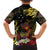 Papua New Guinea 50th Independence Anniversary Family Matching Off Shoulder Short Dress and Hawaiian Shirt Independen Stet bilong Papua Niu Gini LT14