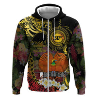 Papua New Guinea 50th Independence Anniversary Hoodie Independen Stet bilong Papua Niu Gini LT14