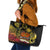 Papua New Guinea 49th Independence Anniversary Leather Tote Bag Independen Stet bilong Papua Niu Gini