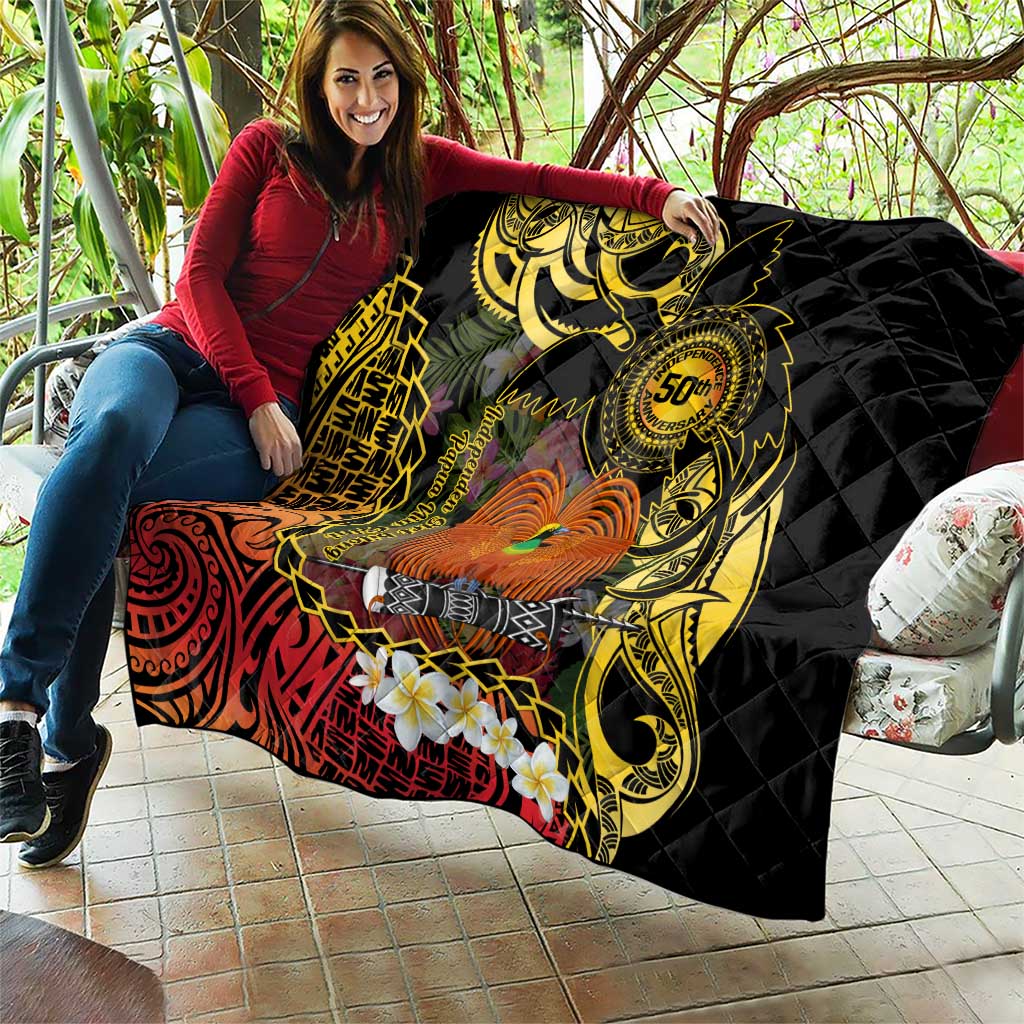 Papua New Guinea 50th Independence Anniversary Quilt Independen Stet bilong Papua Niu Gini LT14