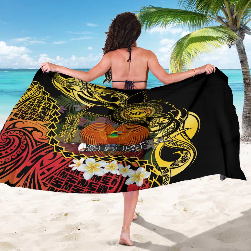 Papua New Guinea 50th Independence Anniversary Sarong Independen Stet bilong Papua Niu Gini LT14