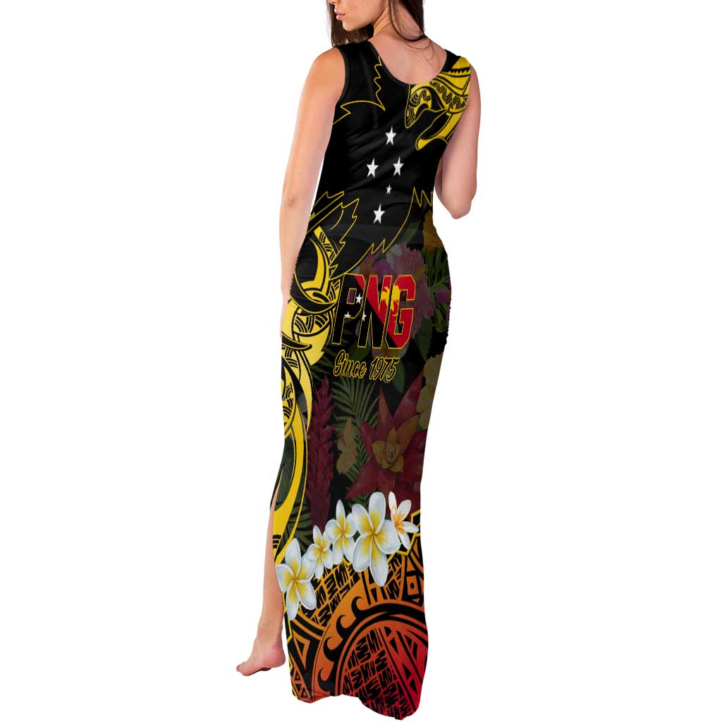 Papua New Guinea 50th Independence Anniversary Tank Maxi Dress Independen Stet bilong Papua Niu Gini LT14