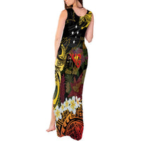 Papua New Guinea 50th Independence Anniversary Tank Maxi Dress Independen Stet bilong Papua Niu Gini LT14