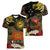 Papua New Guinea 50th Independence Anniversary Women V-Neck T-Shirt Independen Stet bilong Papua Niu Gini LT14