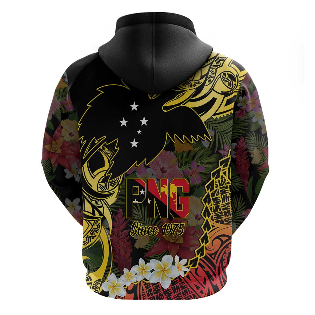 Papua New Guinea 50th Independence Anniversary Zip Hoodie Independen Stet bilong Papua Niu Gini LT14
