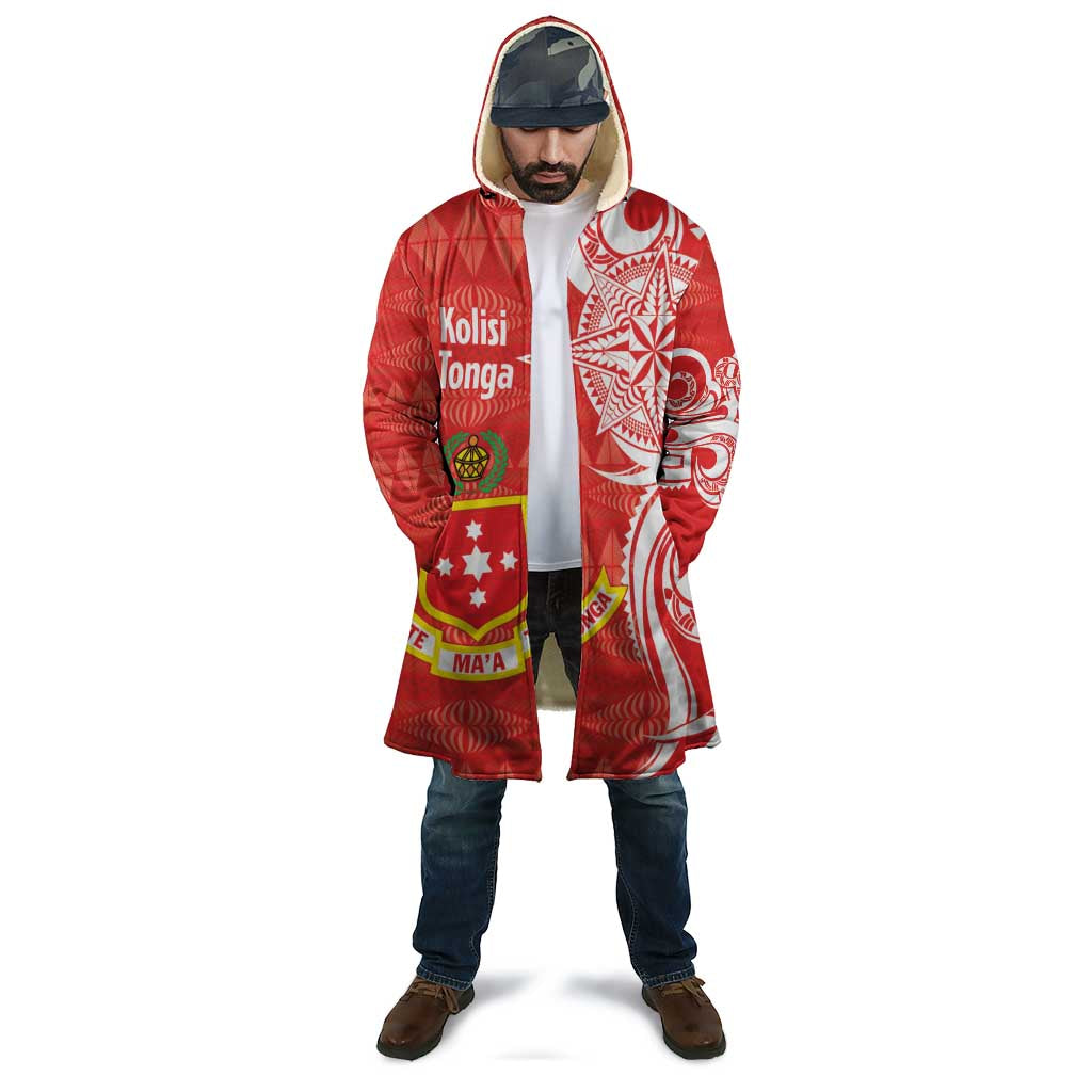 Personalised Kolisi Tonga Cloak Mate Maa Tonga Ngatu Pattern - Polynesian Pride