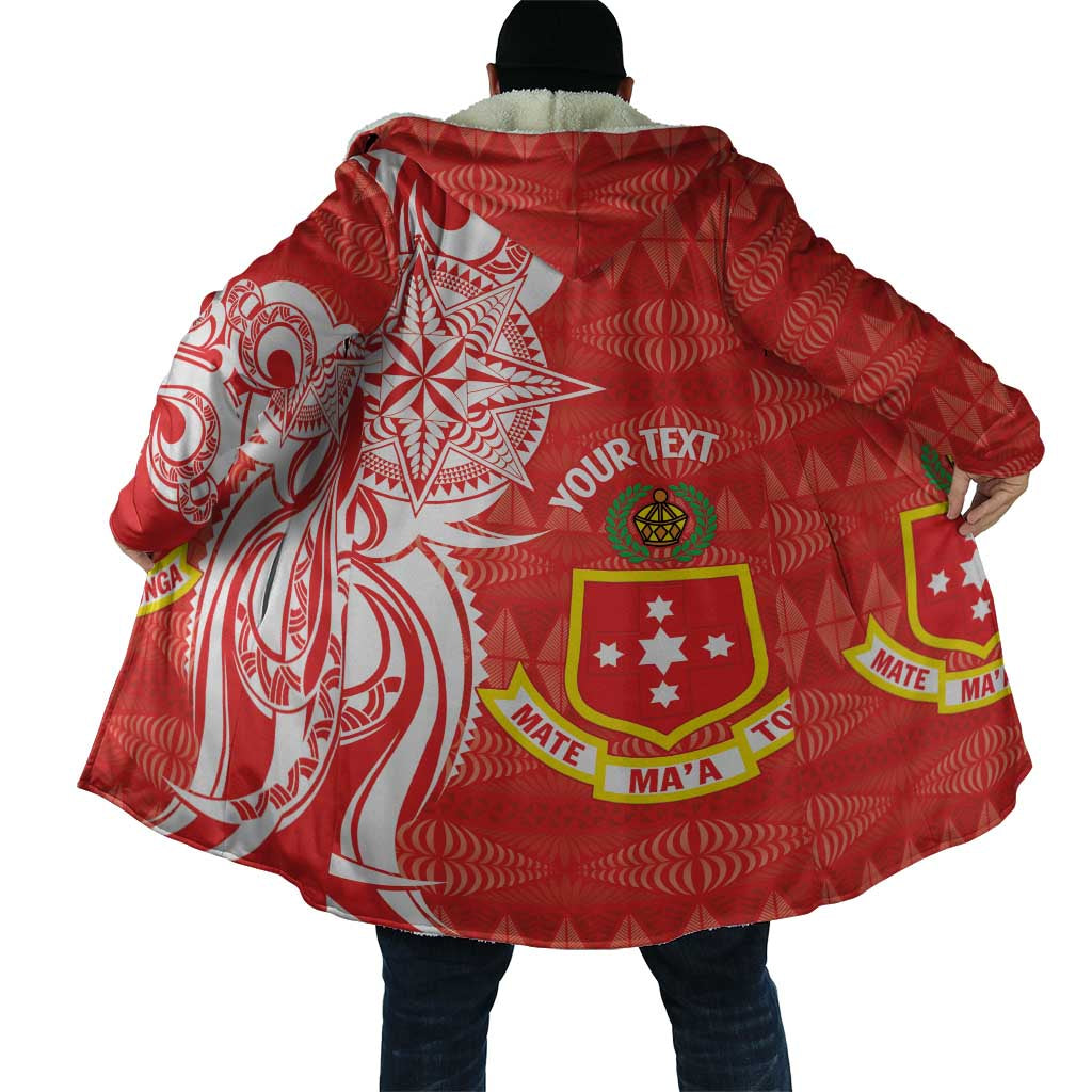 Personalised Kolisi Tonga Cloak Mate Maa Tonga Ngatu Pattern - Polynesian Pride