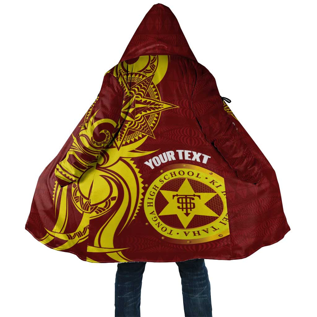 Personalised Tonga High School Cloak THS Tongan Ngatu Pattern - Polynesian Pride