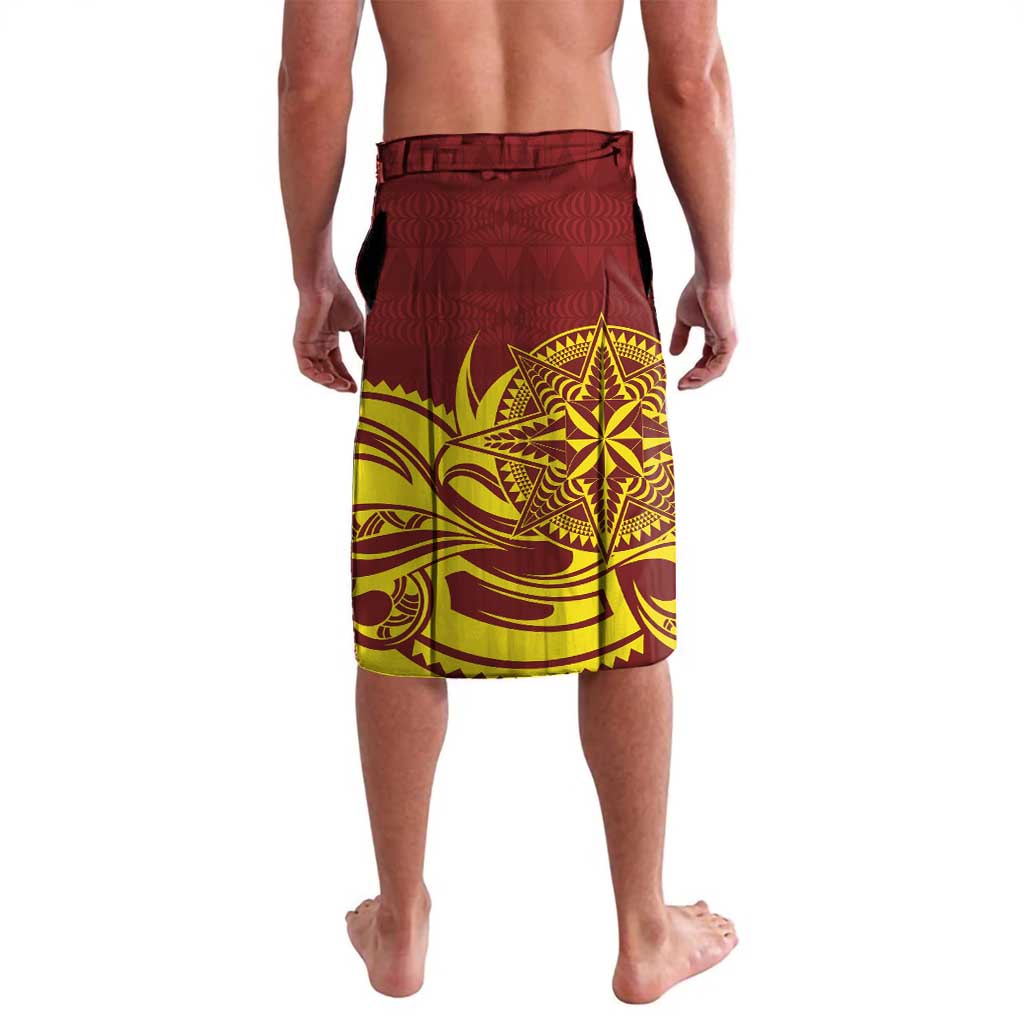 Personalised Tonga High School Lavalava THS Tongan Ngatu Pattern - Polynesian Pride